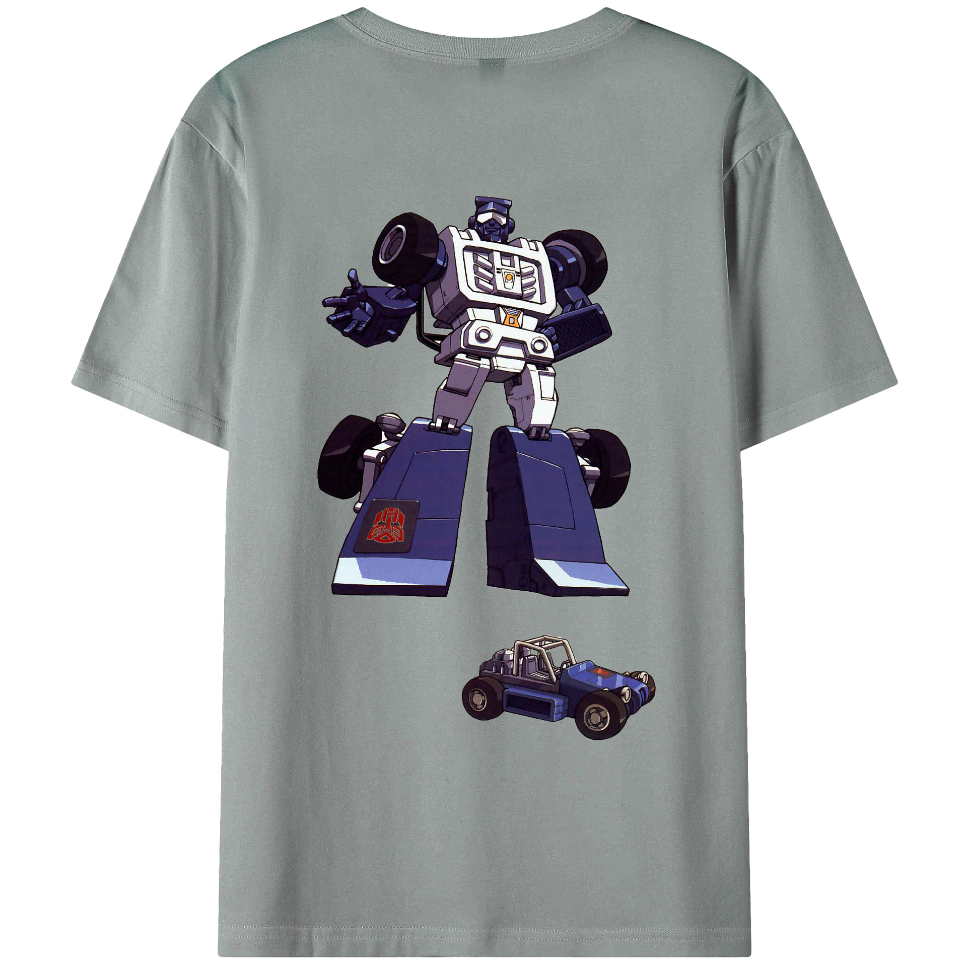 （画像用）  綿100％ メンズ半袖Tシャツ（バックプリント） 通気性